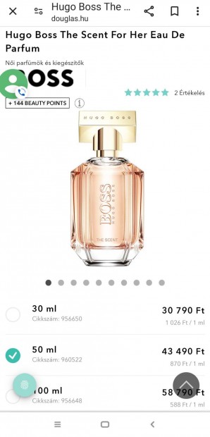 Hugo Boss The Scent For Her Eau The Parfum 50 ml