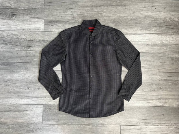 Hugo Boss szrke kocks ing