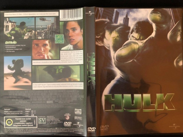 Hulk (karcmentes) DVD