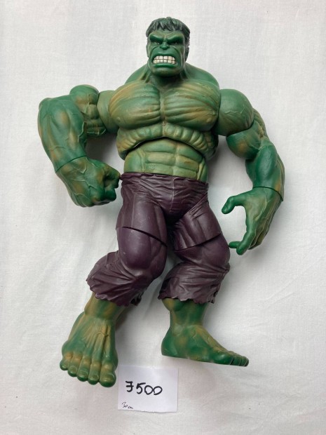 Hulk figura, szuperhs, Poseable Gamme Rage Hulk, Toy Biz 2003 J500