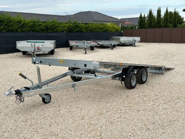 Humbaur 2700kg 4x2.1m billen�s aut�sz�ll�t� trailer Pongratz jelleg�