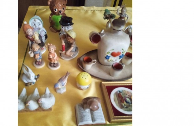 Hummel , Goebel , Meisseni, Zsolnai,.gyűjtemény