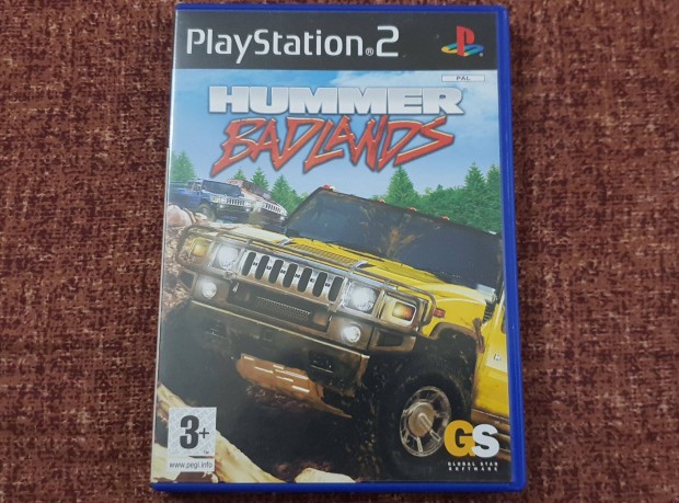 Hummer Badlands Playstation 2 eredeti lemez ( 3000 Ft )