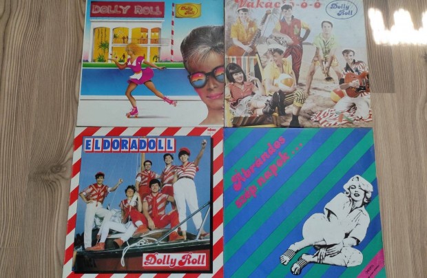 Hungria, Dolly Roll, V Moto-Rock, R -GO, Vikidl LP bakelit lemezek