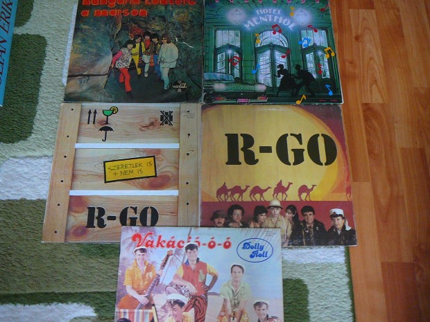 Hungria, R-GO, Dolli bakelit nagy lemezek