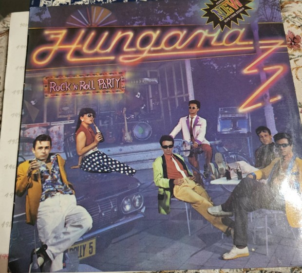 Hungria bakelit vinyl lp lemez