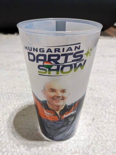 Hungarian Darts Show ereklye - Phil Taylor pohr