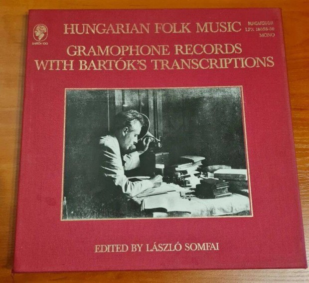 Hungarian Folk Music - Gramophone Records With Bartk's Transcription