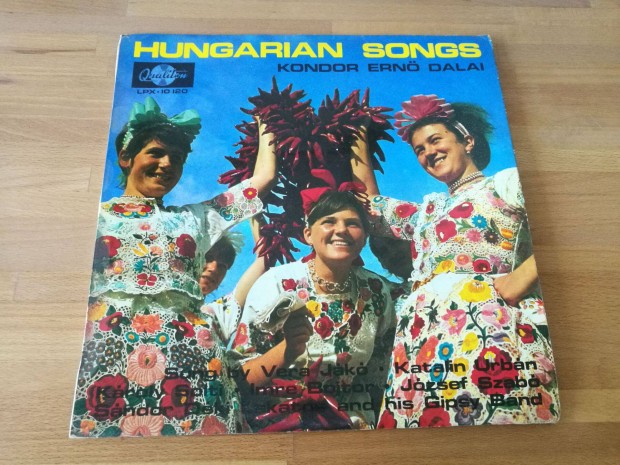 Hungarian Songs - Kondor Ern dalai (Qualiton, LP)