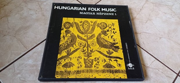 Hungarian folk music npzene 4lp bakelit hanglemez