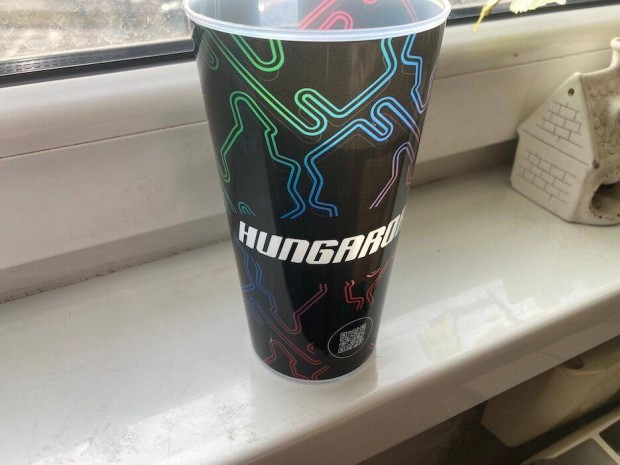 Hungaroring F1 pálya műanyag pohár