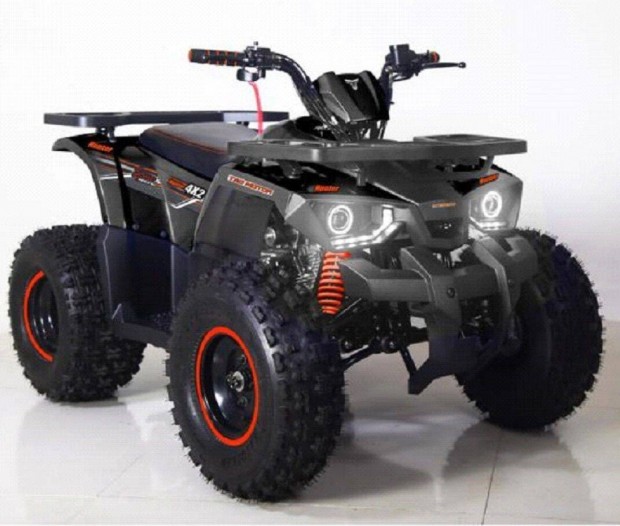 Hunter 125cc Prmium minsg erstett gyerek quad fekete / Quaddepo