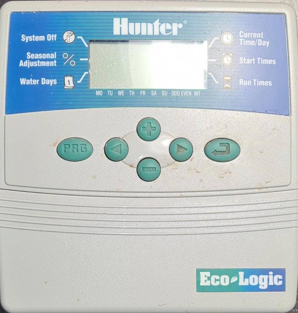 Hunter Eco-Logic 6 Zns Beltri ntz Vezrl Automata traf nlkl