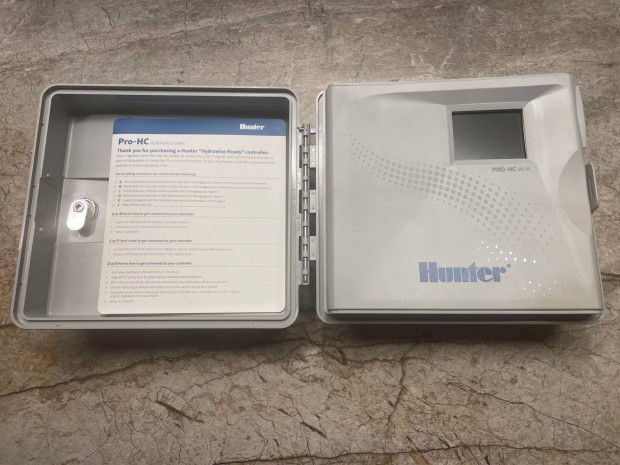 Hunter Pro HC 1201E Wi-Fi 12 z�n�s k�lt�ri vez�rl�