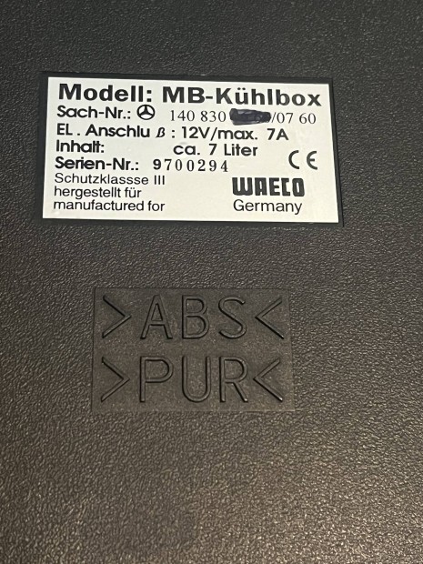 H Box Mercedes W-140