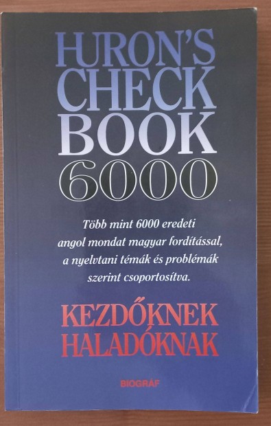 Hurons Check Book 6000