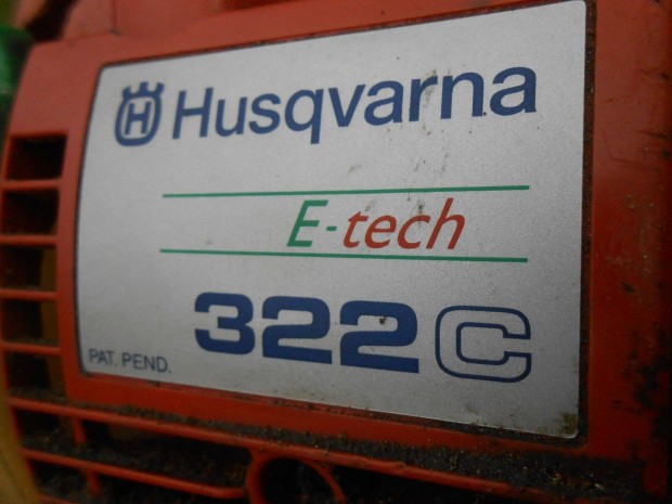 Husqvarna E-Tech 322 C tipus, damilos fkasza ,nagyon olcsn