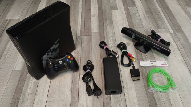 Hsvt? Kinect + Xbox 360 S Slim 4gb Konzol +Vlaszthat Jtk!