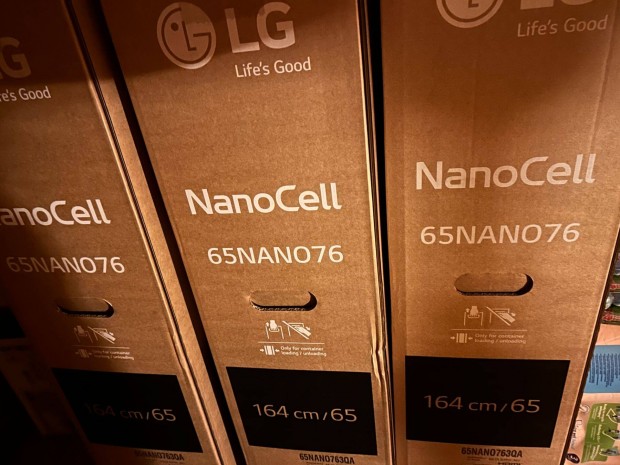 Hsvti akci! LG Nanocell 65Nano76 TV-k eladk