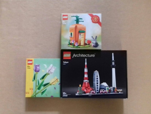 Hsvtra: bontatlan LEGO Architecture 21051 Tokyo + 40449 + 40461 Fox