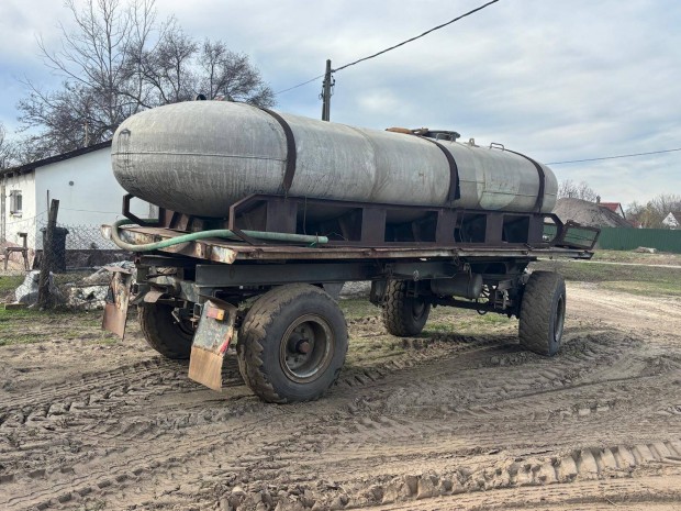 Hw 8011 p�tkocsi 10 m3 alum�nium tart�lykocsi