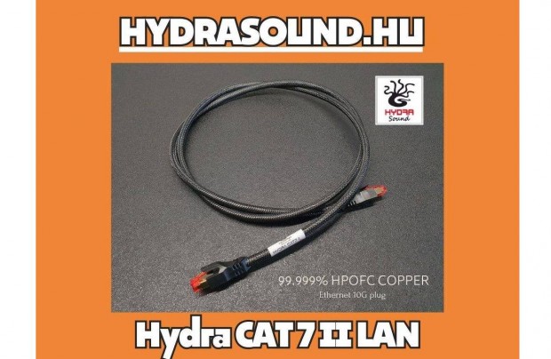 Hydra CAT7 II High Purity Copper 5N OFC Ethernet kbel 1Mter