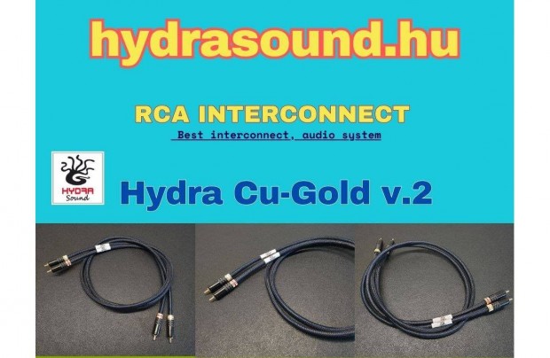 Hydra Cu-Gold v.2 sszektkbel + ajndk Tuning biztostk