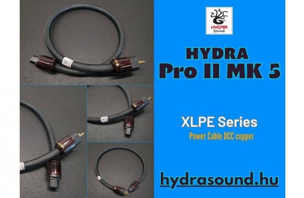 Hydra Pro II MK5 6N OCC Hi-Fi best dynamic tpkbel 1.5M