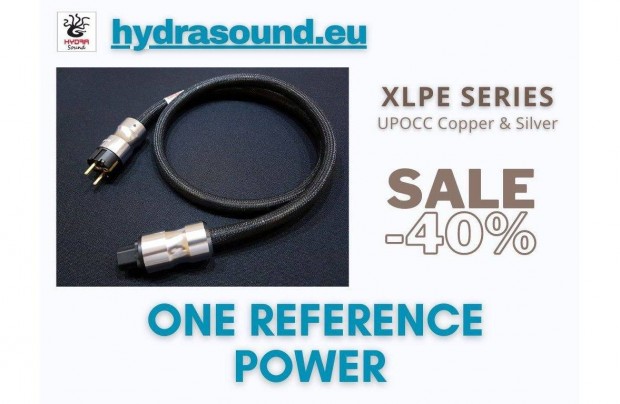 Hydra Reference ONE Power tápkábel 1Méter 1db -40% utolsó