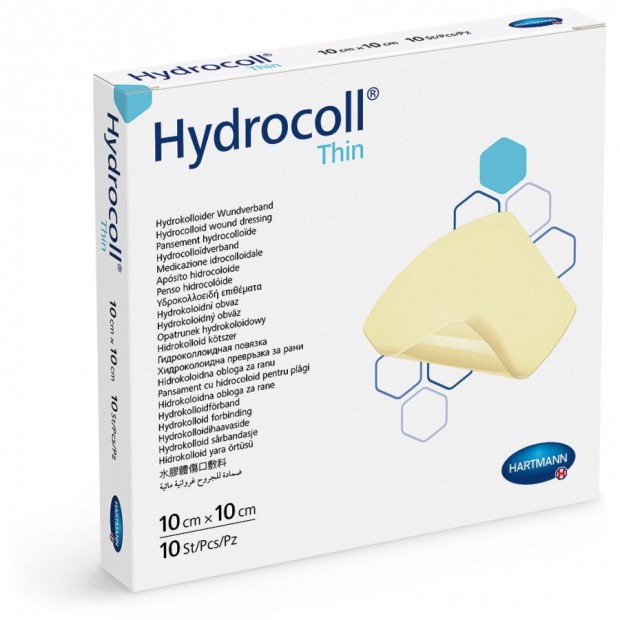 Hydrocoll Thin steril ktszer 10x10 cm 10x
