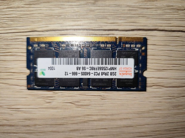 Hynix 2gb 2Rx8 PC2-6400U-666-12 - DDR2 RAM