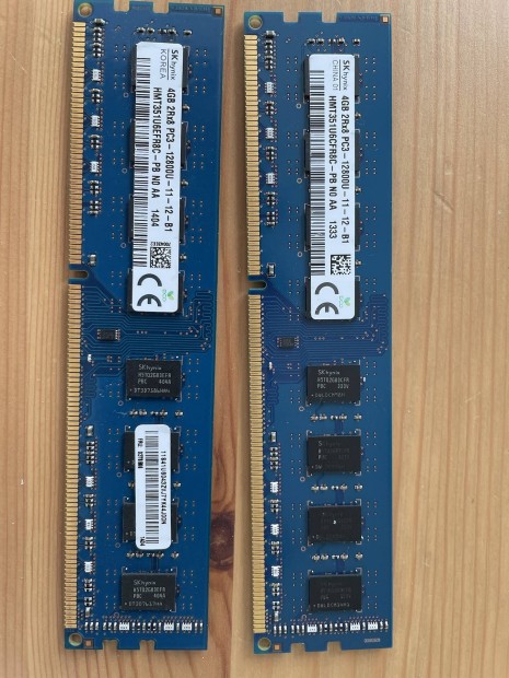 Hynix 2x 4GB DDR3 1600 Mhz PC Ram memria