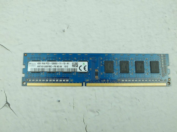 Hynix 4GB DDR3 1600MHz RAM memria asztali gpbe HMT451U6BFR8C-PB