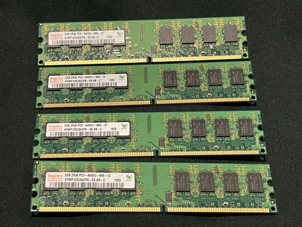 Hynix 8Gb DDR2-800 memria KIT (4x 2Gb-os modul) elad