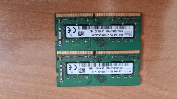Hynix HMA81GS6AFR8N-UH 16GB (2x8GB) DDR4 2400MHz Sodimm memria modul