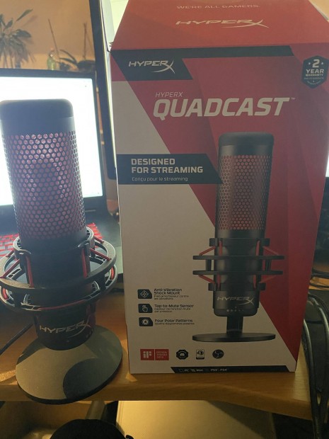 Hyper X Quadcast mikrofon
