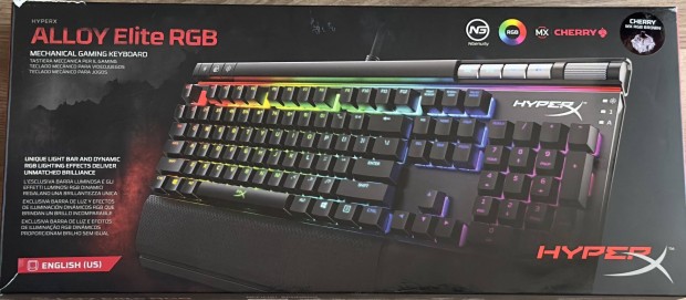 Hyperx Alloy Elite RGB Gamer billentyzet