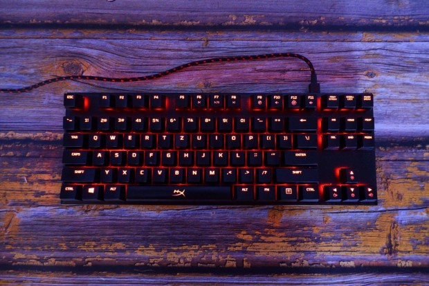 Hyperx Alloy FPS Pro RED mechanikus angol billentyzet