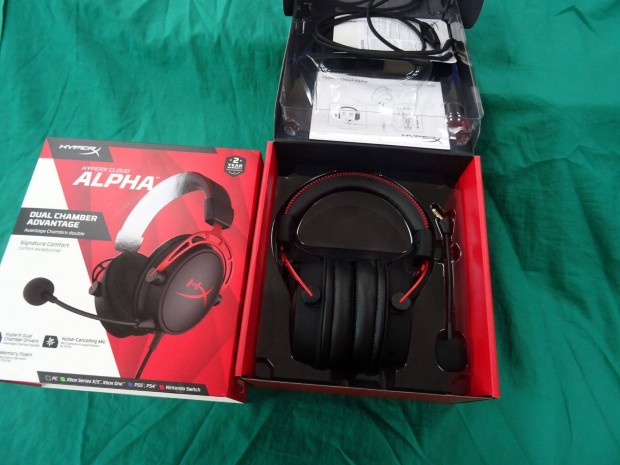 Hyperx Alpha Gamer Fejhallgat