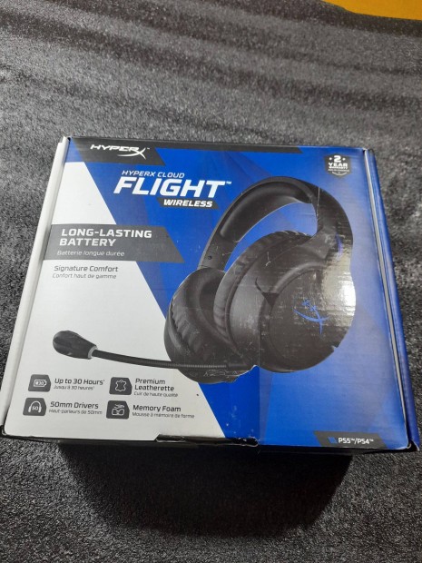 Hyperx Cloud Flight Blue Fejhallgat (Vezetk nlkli)