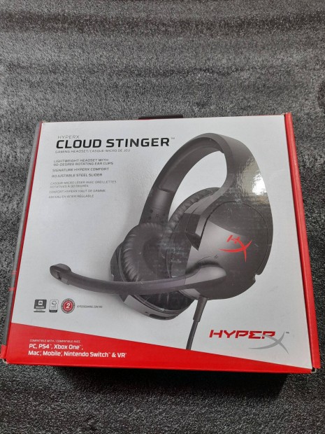 Hyperx Cloud Stinger Gaming Fejhallgat (Vezetkes)