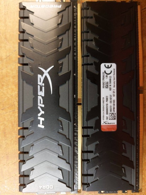 Hyperx Predator 2x16 GB DDR4 RAM