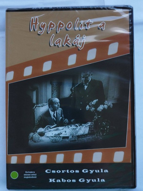 Hyppolit a lakj DVD (bontatlan csomagolsban)