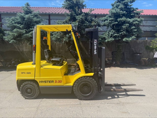 Hyster 3.0 Diesel üzemű targonca