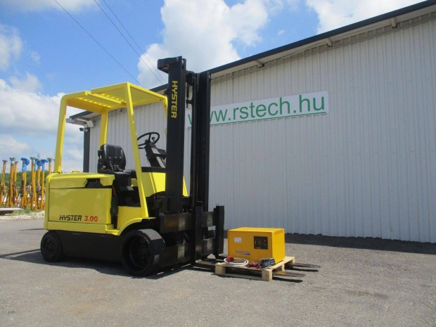 Hyster E 3.20 XM Elektromos Targonca 3.2 t teherbrs (2223)