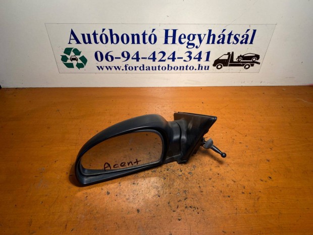 Hyundai Accent II bal visszapillantótükör