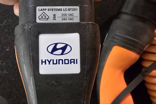 Hyundai Elektromos autó töltőkábel, spirál