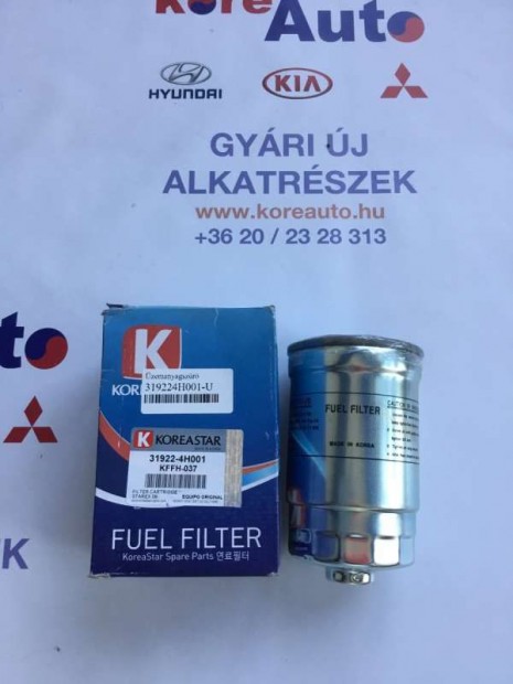 Hyundai H1 Kia Sorento 2.5 CRDI üzemanyagszűrő 319224H001 UTI