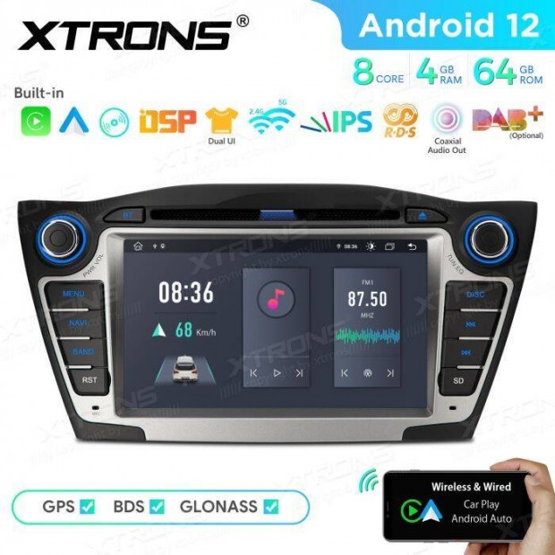 Hyundai IX35 (2009-2015) 7" 4GB Android multimdia GPS WIFI