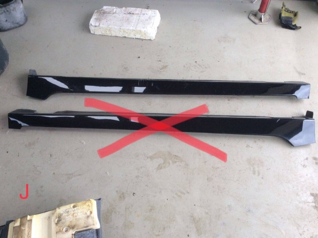 Hyundai Ioniq Bal küszöbspoiler, 87752-G2000,87751-G2000